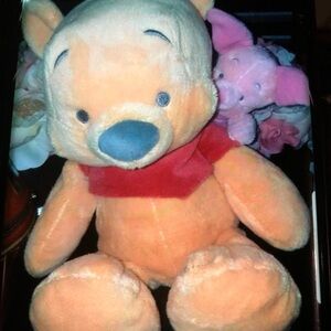 Disney collectable Peek- a boo Winnie the Pooh / Piglet Plush